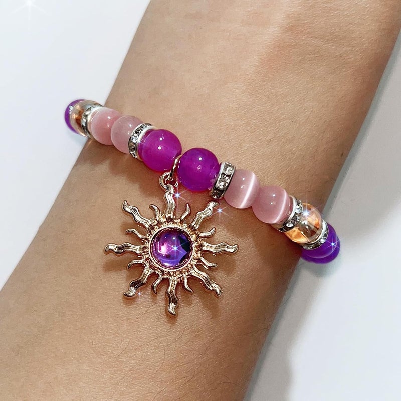 Korotho Spider Bracelet Spider Superhero Energy Stone Beaded Bracelet for Teen Girls Boys Man, Christmas Birthday Gifts Ideas Inspirational Charm Bracelets Jewelry for Son Daughter Friends - Image 5